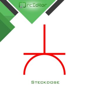 steckdose einfach, symbol, schaltzeichen