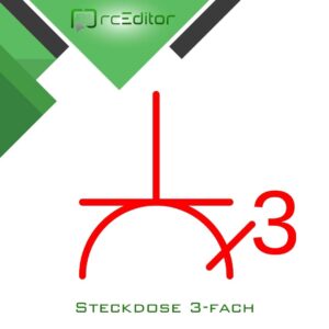 Dreifach-Steckdose