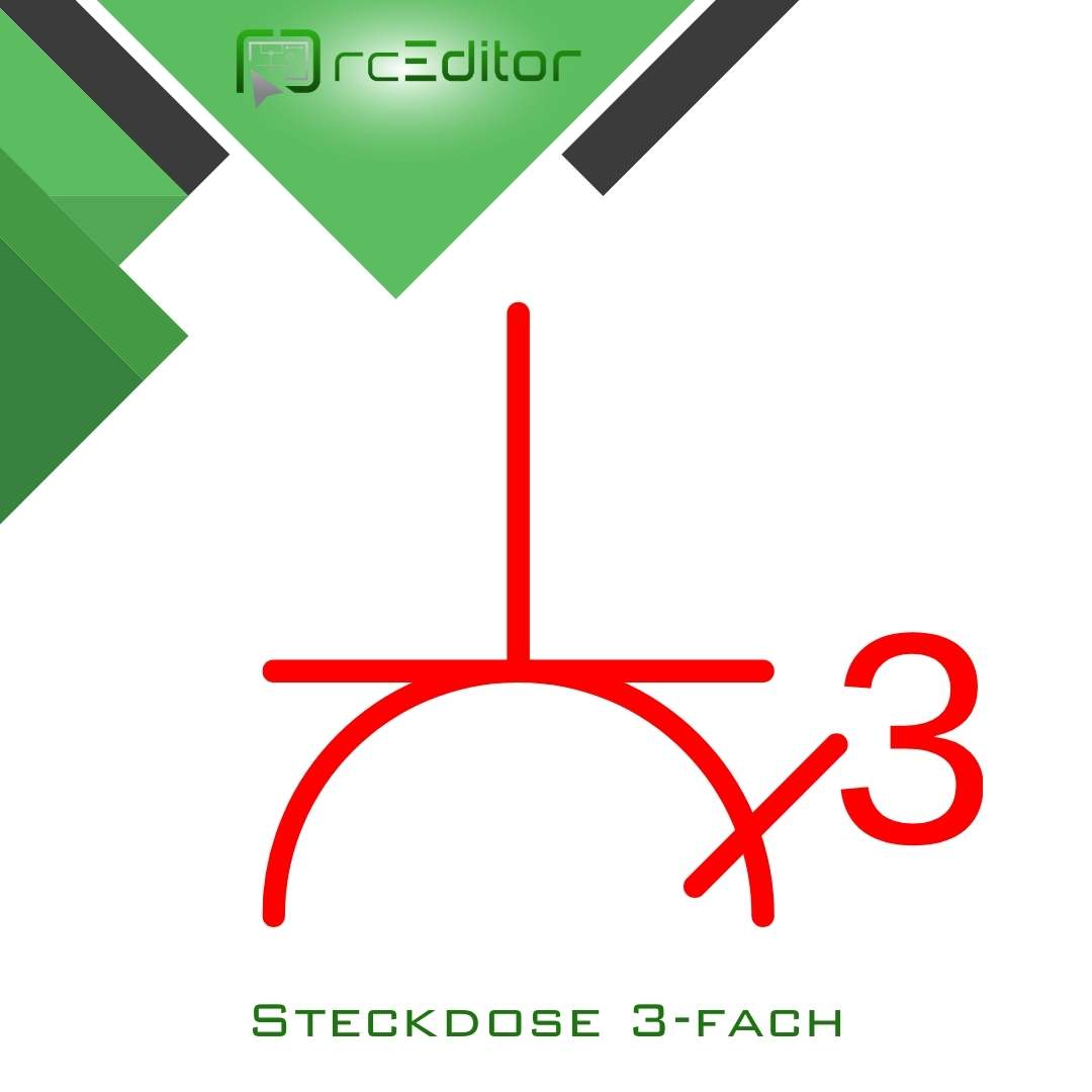 Dreifach-Steckdose