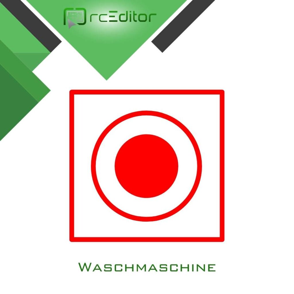Waschmaschine Symbol